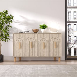 Hanah Home Consola Tiger - Travertino